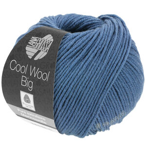 Lana Grossa COOL WOOL Big  Uni/Melange | 0968-kyyhkynsininen