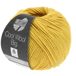 Lana Grossa COOL WOOL Big  Uni/Melange | 0986-sahraminkeltainen