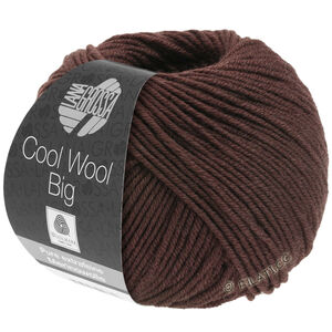 Lana Grossa COOL WOOL Big  Uni/Melange | 0987-suklaanruskea