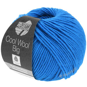 Lana Grossa COOL WOOL Big  Uni/Melange | 0992-musteensininen