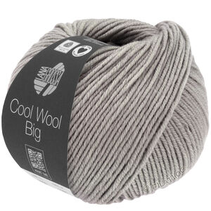 Lana Grossa COOL WOOL Big Mélange (We Care) | 1626-harmaabeige meleerattu