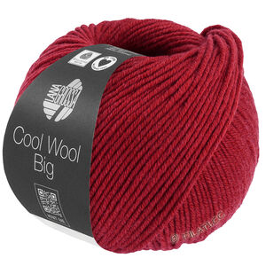 Lana Grossa COOL WOOL Big Mélange (We Care) | 1701-kirsikanpunainen meleerattu