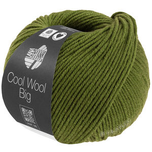 Lana Grossa COOL WOOL Big Mélange (We Care) | 1706-oliivi meleerattu