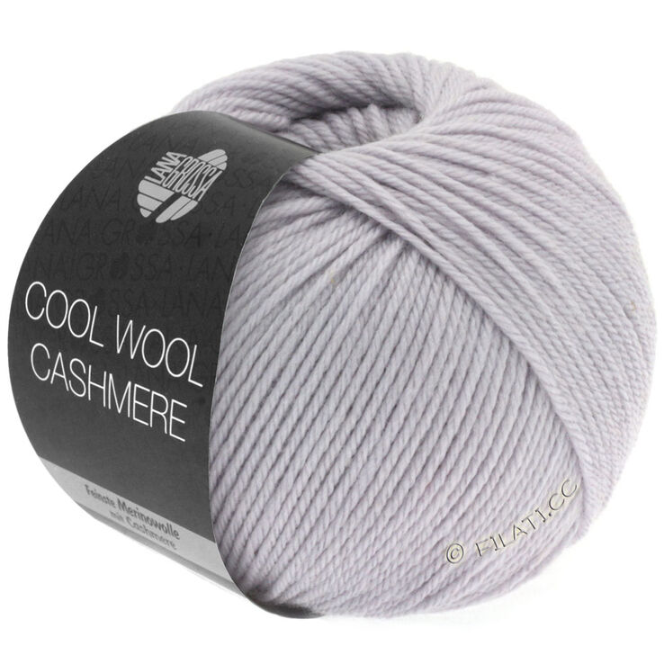 Lana Grossa COOL WOOL Cashmere | 01-pehmeä lila