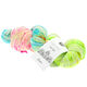 Lana Grossa COOL WOOL  Hand-dyed | 103-luonnonvalkoinen/neonkeltainen/pinkki/turkoosi/oliivi