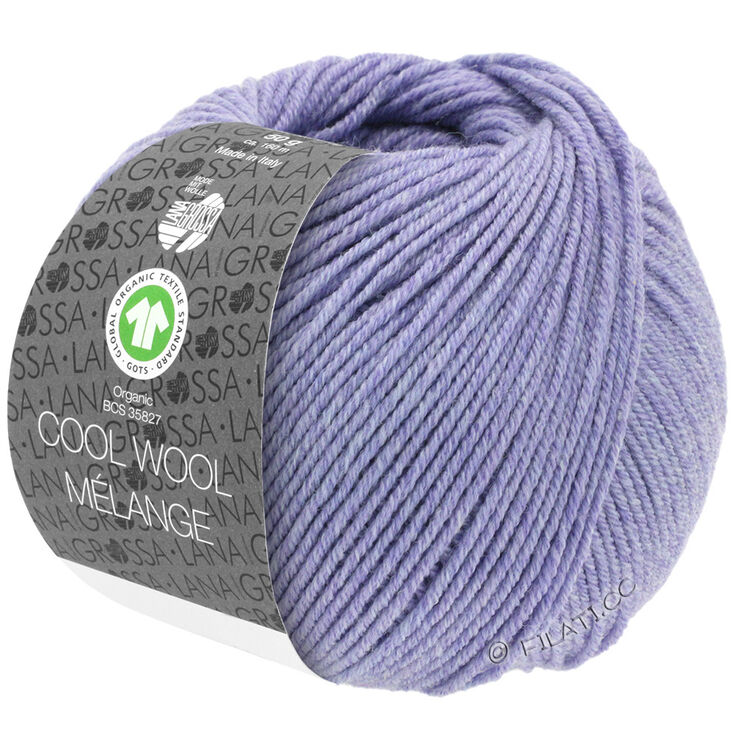 Lana Grossa COOL WOOL  Melange (GOTS) | 101-sireeni meleerattu