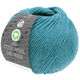 Lana Grossa COOL WOOL  Melange (GOTS) | 126-tumma turkoosi meleerattu