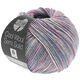 Lana Grossa COOL WOOL Semi Solid | 6517-pinkki/vaaleanharmaa/ecru meleerattu