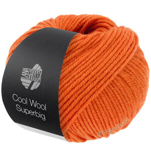 Lana Grossa COOL WOOL Superbig | 10-oranssi