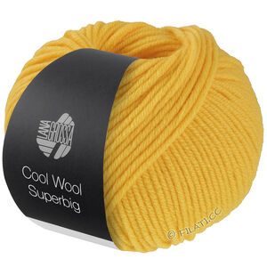 Lana Grossa COOL WOOL Superbig | 11-keltainen