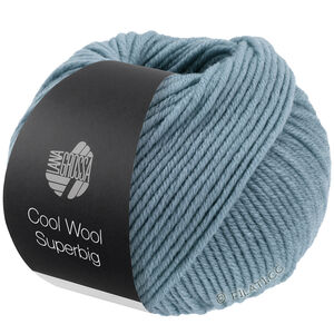 Lana Grossa COOL WOOL Superbig | 19-harmaansininen