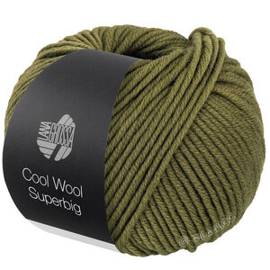 Lana Grossa COOL WOOL Superbig | 24-oliivi