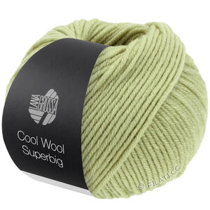 Lana Grossa COOL WOOL Superbig | 27-haaleanvihreä