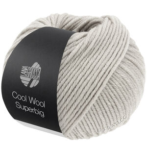 Lana Grossa COOL WOOL Superbig | 51-hopeanharmaa