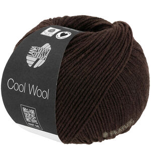 Lana Grossa COOL WOOL | 2113-mustanruskea