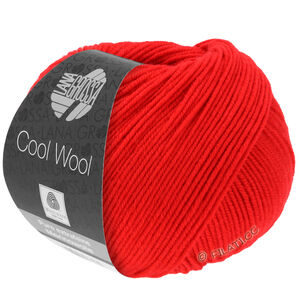 Lana Grossa COOL WOOL | 0417-kirkkaanpunainen