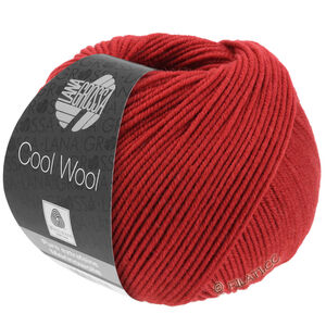 Lana Grossa COOL WOOL | 0514-tummanpunainen