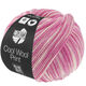 Lana Grossa COOL WOOL  Print | 842-roosa/fuksia/ecru