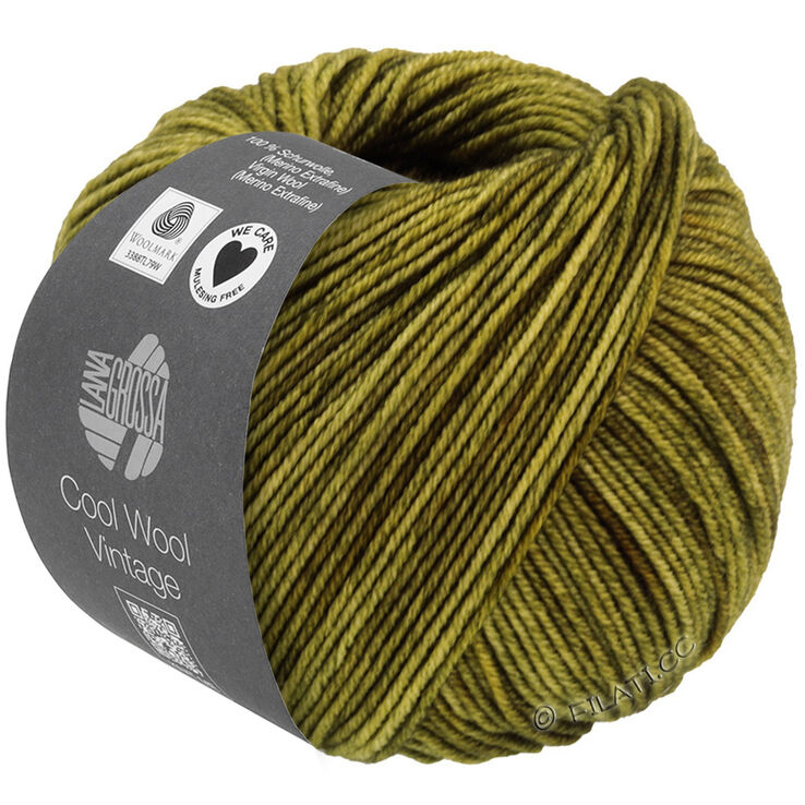 Lana Grossa COOL WOOL Vintage | 7361-oliivi