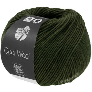 Lana Grossa COOL WOOL Mélange (We Care) | 1495-loden vihreä meleerattu