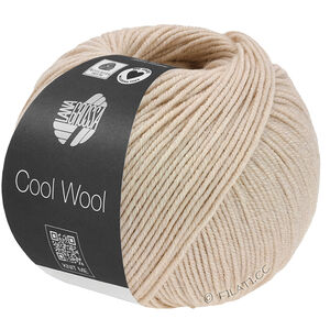 Lana Grossa COOL WOOL Mélange (We Care) | 1507-beige meleerattu