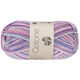 Lana Grossa COTONE Print/Spray/Mouliné | 354-valkoinen/roosa/lila/violetti/orvokinsininen