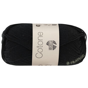 Lana Grossa COTONE | 021-musta