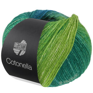 Lana Grossa COTONELLA | 17-petrooli/punavioletti/fuksia/harmaanlila/mintunvihreä/karhunvatukka/vadelma/tummansininen/keskisininen/keltavihreä/ruohonvihreä