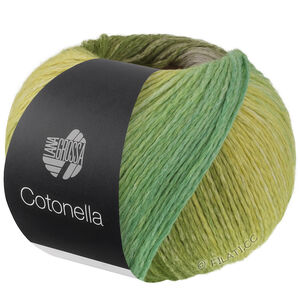 Lana Grossa COTONELLA | 18-tumma oliivi/sireeni/keltainen/oranssi/pinkki/muta/mintunturkoosi/tummanharmaa