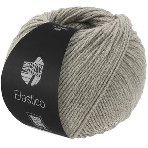 Lana Grossa ELASTICO | 195-hopeanharmaa