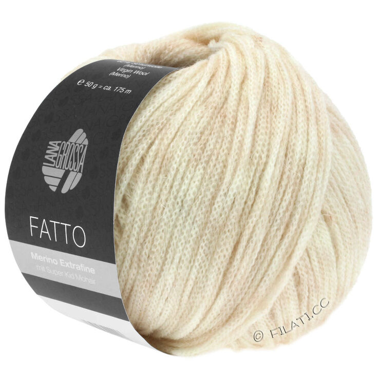 Lana Grossa FATTO | 01-luonnonvalkoinen