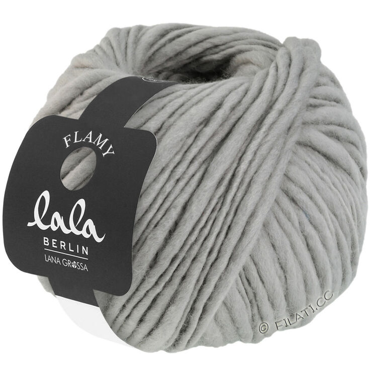 Lana Grossa FLAMY (lala BERLIN) | 005-vaaleanharmaa
