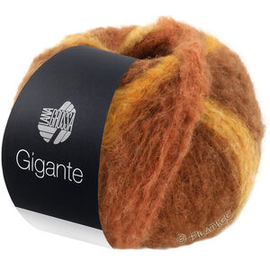 Lana Grossa GIGANTE | 06-okra/nougat/harmaanruskea/suklaanruskea/hiekankeltainen