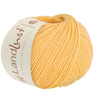 Lana Grossa LANDLUST Alpaka Merino 100 | 337-keltainen