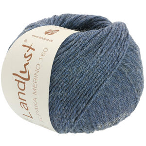 Lana Grossa LANDLUST Alpaka Merino 160 | 411-harmaansininen