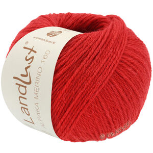 Lana Grossa LANDLUST Alpaka Merino 160 | 419-punainen