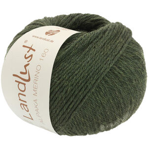 Lana Grossa LANDLUST Alpaka Merino 160 | 423-sammalenvihreä