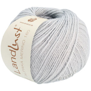 Lana Grossa LANDLUST Alpaka Merino 160 | 439-hopeanharmaa