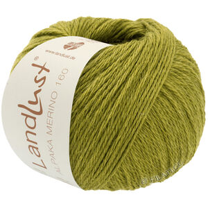 Lana Grossa LANDLUST Alpaka Merino 160 | 443-kiivinvihreä