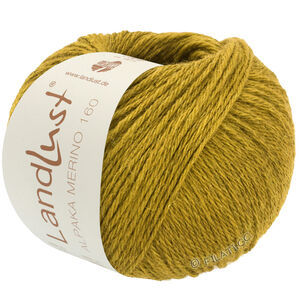 Lana Grossa LANDLUST Alpaka Merino 160 | 445-sinappi