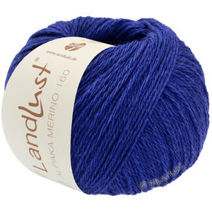 Lana Grossa LANDLUST Alpaka Merino 160 | 448-musteensininen