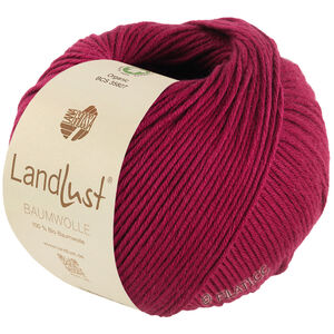 Lana Grossa LANDLUST BAUMWOLLE (GOTS) | 23-viininpunainen