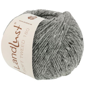 Lana Grossa LANDLUST Soft Tweed 180 | 104-harmaa meleerattu