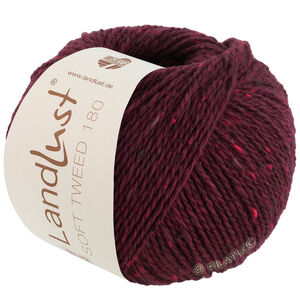 Lana Grossa LANDLUST Soft Tweed 180 | 123-burgundi meleerattu
