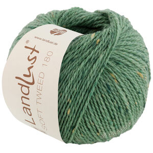Lana Grossa LANDLUST Soft Tweed 180 | 127-jade meleerattu