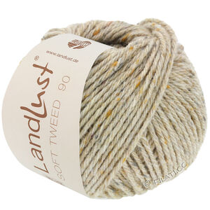 Lana Grossa LANDLUST Soft Tweed 90 | 02-beige meleerattu