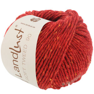 Lana Grossa LANDLUST Soft Tweed 90 | 11-punainen meleerattu