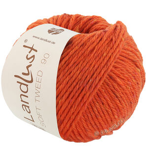 Lana Grossa LANDLUST Soft Tweed 90 | 24-oranssi meleerattu
