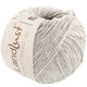 Lana Grossa LANDLUST Soft Tweed 90 | 25-hopeanharmaa meleerattu
