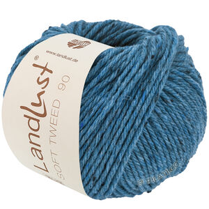 Lana Grossa LANDLUST Soft Tweed 90 | 29-turkoosinsininen meleerattu